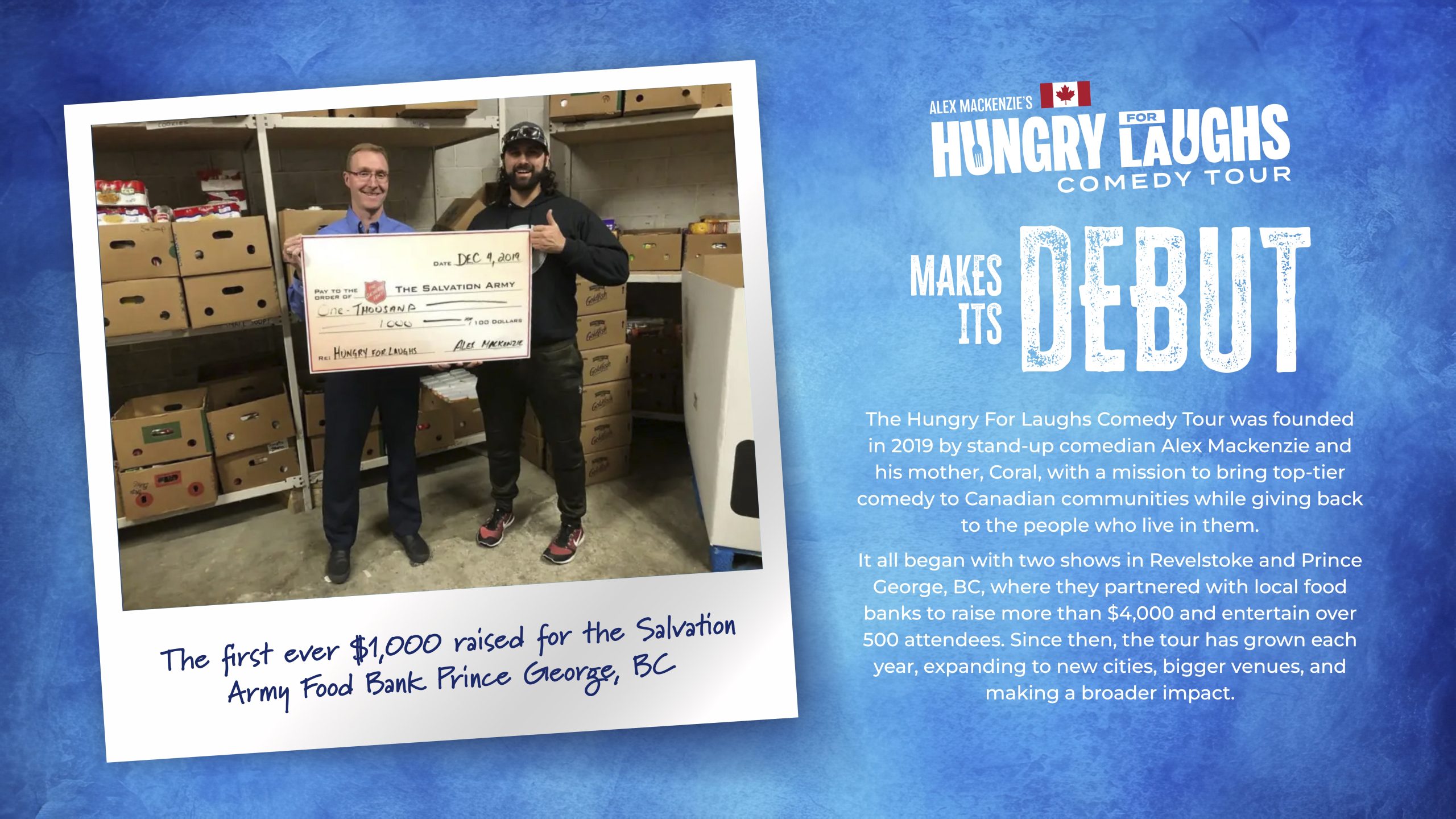 Hungry for Laughs sponsor package, page 2